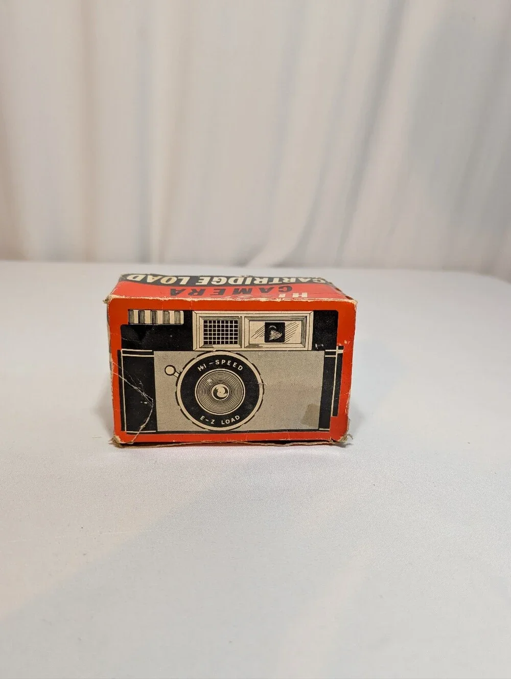 Vintage Hi Speed E-Z Load Camera No 227 Original Box Manual Photography Untested